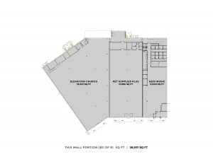 Leasing Plan - Shoppes at the Village Building 2